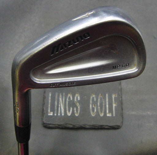 Left-Handed Mizuno MP-60 GF Forged Cut Muscle 4 Iron Extra Stiff Steel Shaft