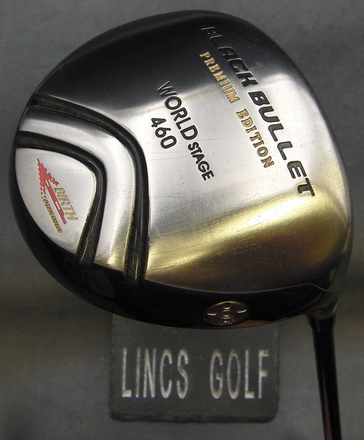 Black Bullet World Stage 460 Driver Stiff Graphite Shaft Izanahi Studio Grip