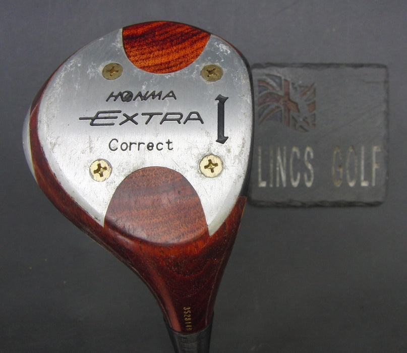 Honma Extra Correct Driver Stiff Graphite Shaft Honma Grip