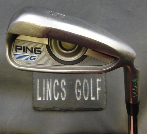Ping G Green Dot 5 Iron Stiff Steel Shaft Golf Pride Grip