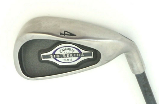 Ladies Callaway Big Bertha 4 Iron Ladies Graphite Shaft