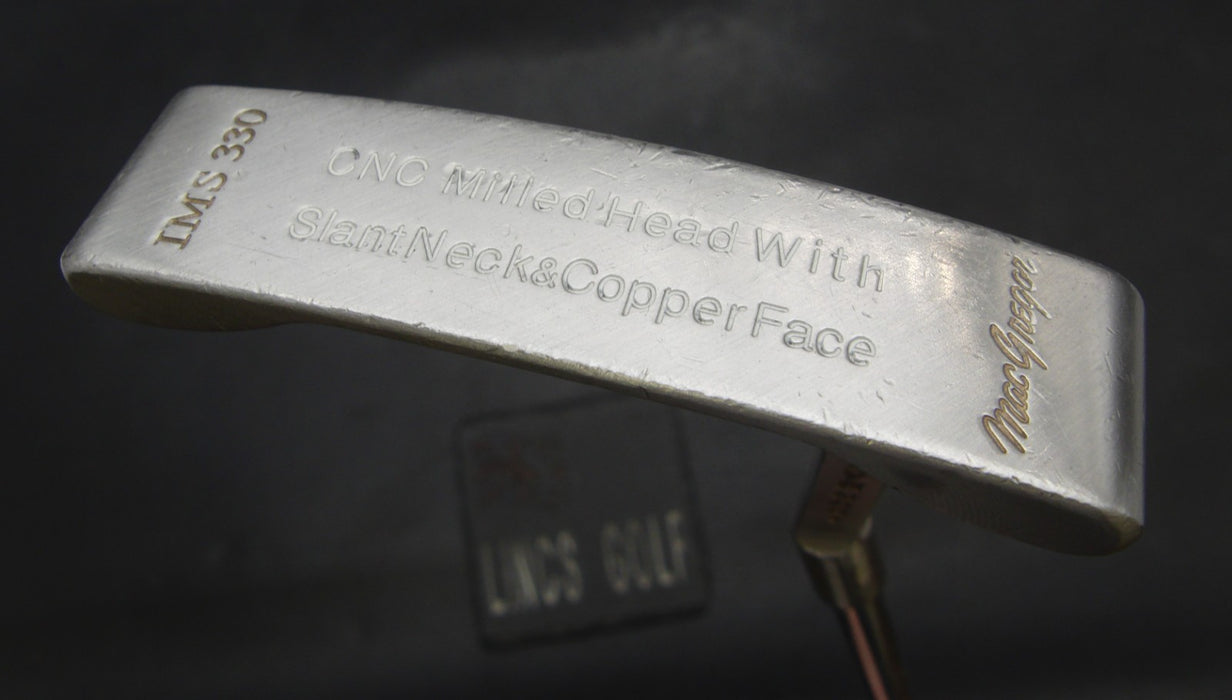 MacGregor IMS 330 Iron Master Putter Steel Shaft 87cm Length Golf Pride Grip