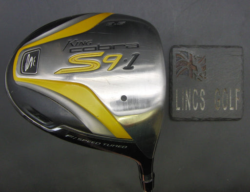 King Cobra S9.1 Speed Tuned 9.5° Driver Stiff Graphite Shaft Sword Grip