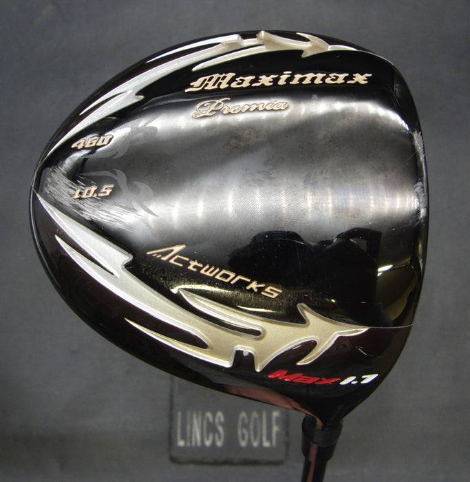 Works Maxima Premia 460 MAX 1.7 10.5° Driver Stiff Graphite Shaft Benross Grip