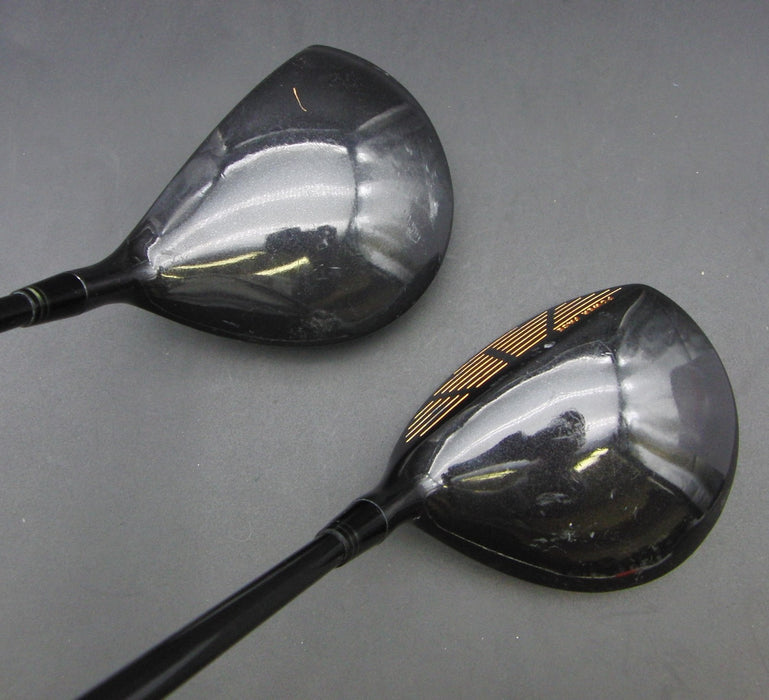 Set of 2 Power Sonic Low Gravity 15° 3+21° 5 Woods Regular Graphite Shafts