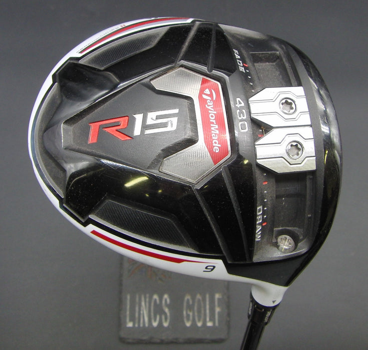 TaylorMade R15 430 9° Driver Regular (Optional) Graphite Shaft Sonartec Grip*