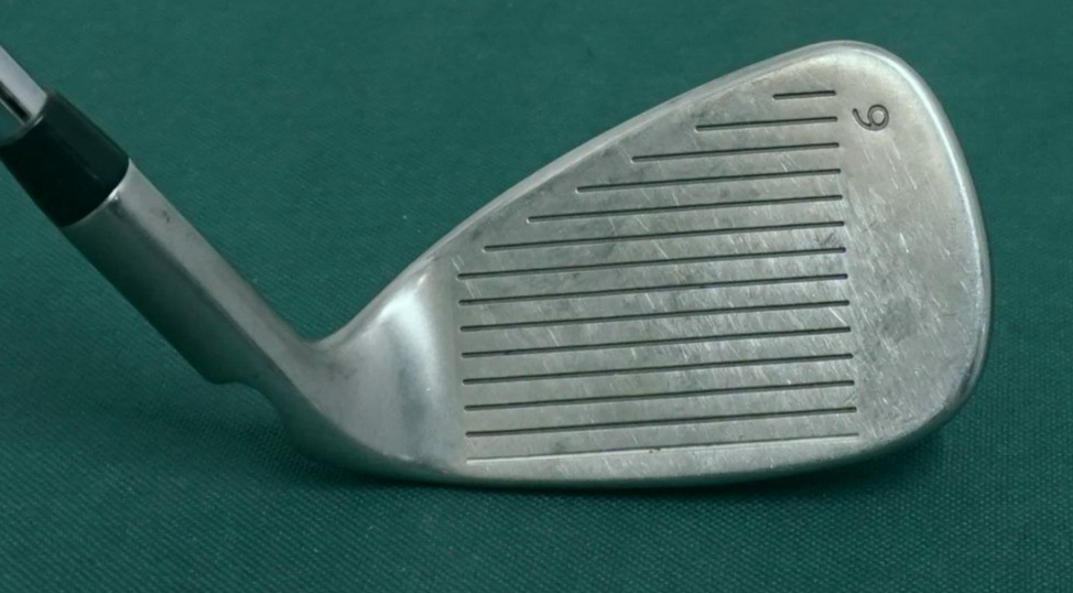 Left Handed Ping G Series Blue Dot 9 Iron Regular Steel Shaft Ping Grip