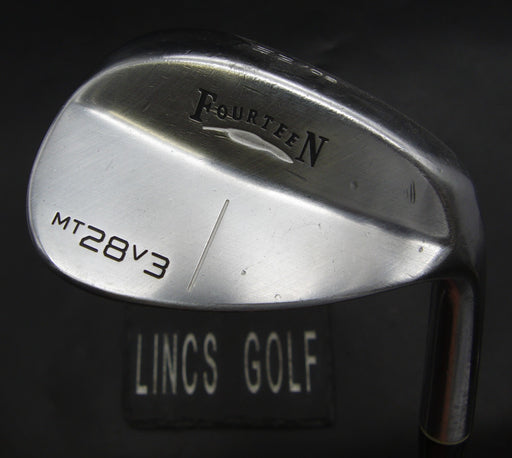 Fourteen MT-28 V3 Forged 52° Gap Wedge Regular Steel Shaft Fourteen Grip