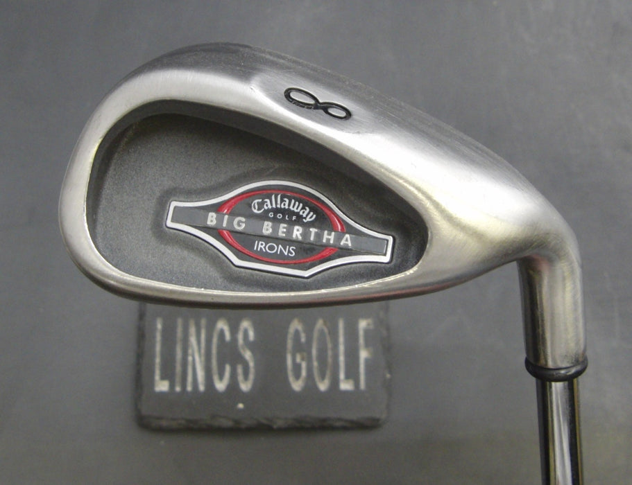 Callaway Big Bertha 2002 8 Iron Stiff Steel Shaft Golf Pride Grip