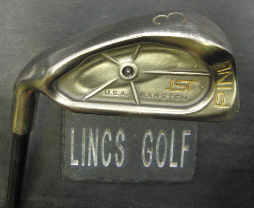 Left-Handed Ping ISI Karsten Black Dot 3 Iron Stiff Graphite Shaft Ping Grip