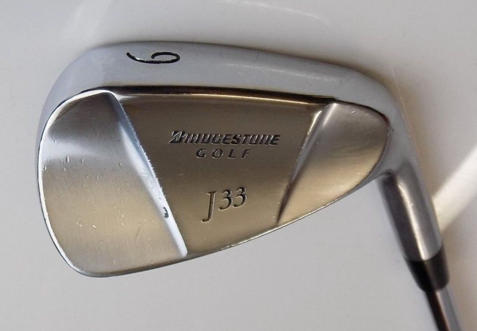 Bridgestone J33 Forged 9 Iron Project X 6.0 Stiff Flex Rifle Steel Shaft