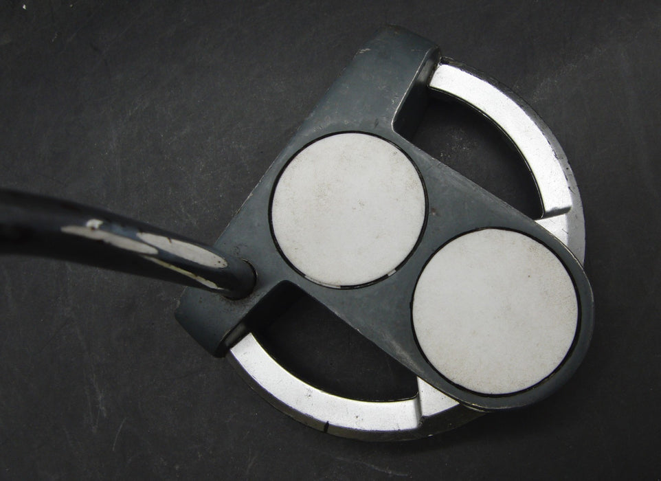 Odyssey White Steel 2-Ball SRT Putter 87cm Length Steel Shaft West Golf Grip*