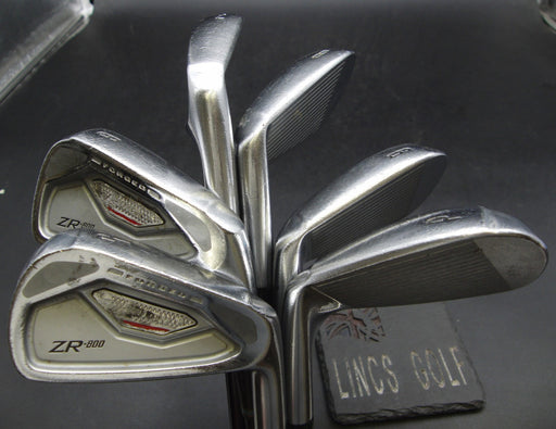 Set of 6x Srixon ZR-800 Irons 5-PW Extra Stiff Graphite Shafts Black Grips*