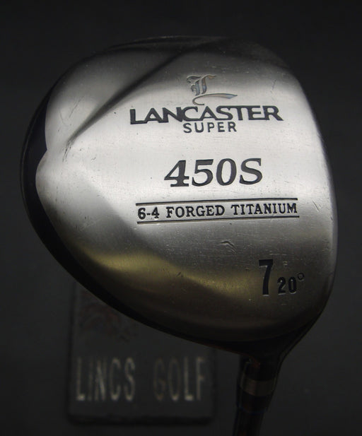 Lancaster Super 450S 20° 7 Wood Stiff Graphite Shaft Golf Pride Grip