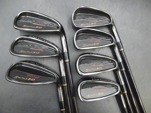 Set of 7 x Maruman Shuttle 3D Irons 5-SW Regular Graphite Shafts Maruman Grips*
