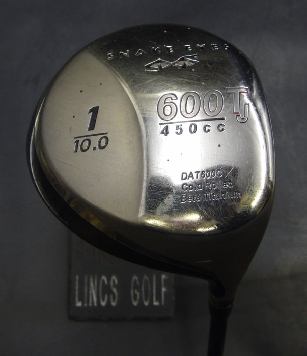 Snake Eyes 600T 450cc 10° Driver Firm Graphite Shaft Lamkin Grip (Dented)