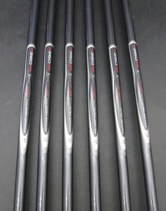 Set of 6x TaylorMade R360 XD 5-PW Irons Regular Graphite Shafts TaylorMade Grips