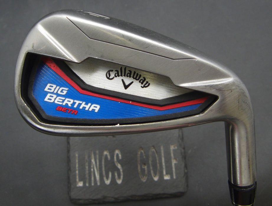 Callaway Big Bertha Beta 6 Iron Regular Steel Shaft Golf Pride Grip