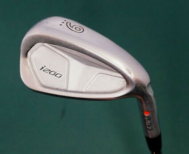 Ping i200 Red Dot 9 Iron Stiff Steel Shaft Ping Grip