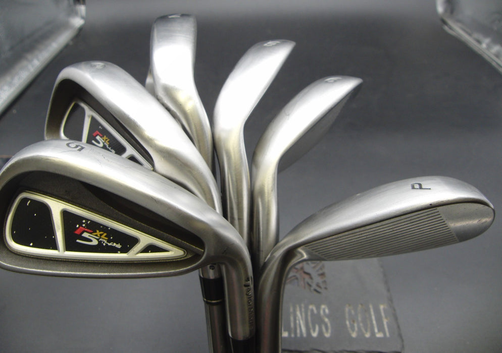 Set of 6 x TaylorMade r5 XL Plus Irons 5-PW Regular Graphite Shafts T/M Grips*
