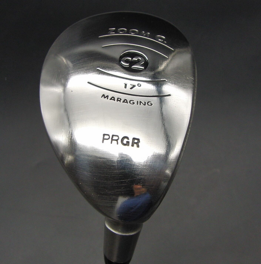 Japanese PRGR Zoom C2 Maraging 17° Hybrid Stiff Steel Shaft PRGR Grip
