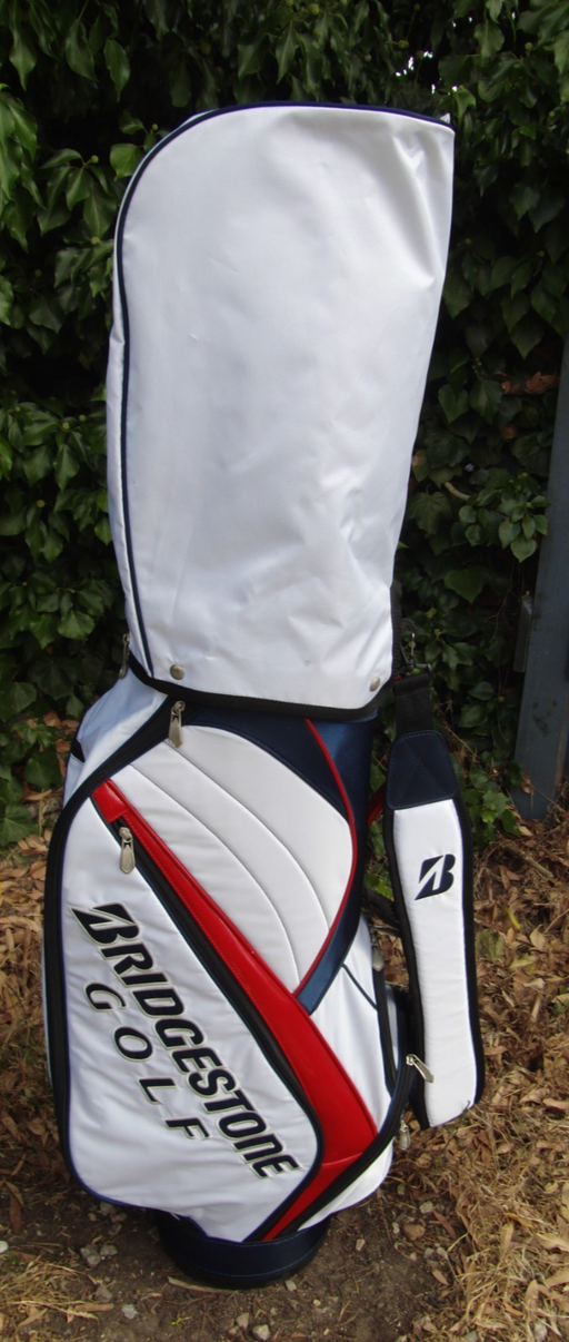 5 Division BridgeStone Golf Cart Carry Trolley Golf Clubs Bag**