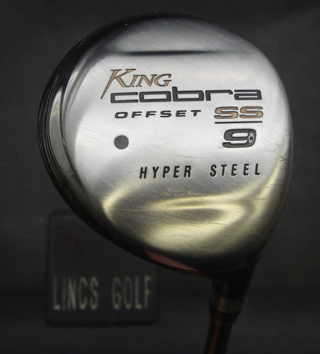 King Cobra Off Set SS Hyper Steel 9 Wood Senior Graphite Shaft Golf Pride Grip*
