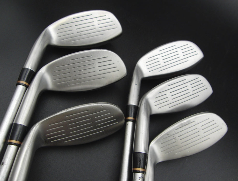 Set of 6x Ladies Spalding High Ball Irons 6-PW+AW Ladies Graphite Shafts*