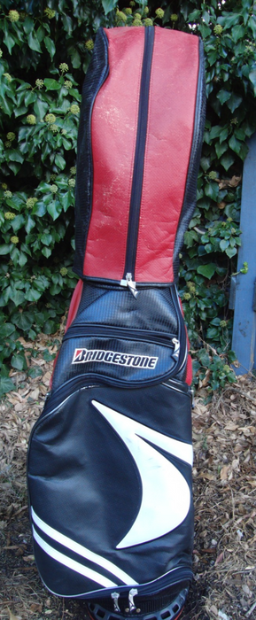 6 Division BridgeStone Carry Trolley Golf Clubs Bag**
