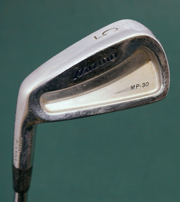 Left Handed Mizuno MP30 GF Forged 5 Iron Regular Steel Shaft Mizuno Grip