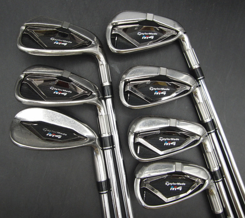 Set of 7x TaylorMade M4 Irons 5-SW Stiff Steel Shafts*
