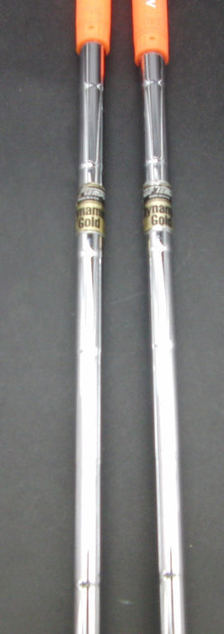 Raw Set of 2 TaylorMade Rac 52° Gap+ 58° Sand Wedges Stiff Steel Shafts*