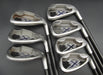 Set of 7x Callaway X20 Irons 5-SW Stiff Graphite Shafts Callaway Grips*