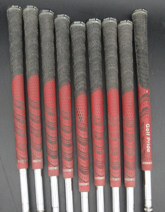 Set of 9x Maxfli DP-30 Australian Blade Irons 3-SW Regular Steel Shafts +Grips