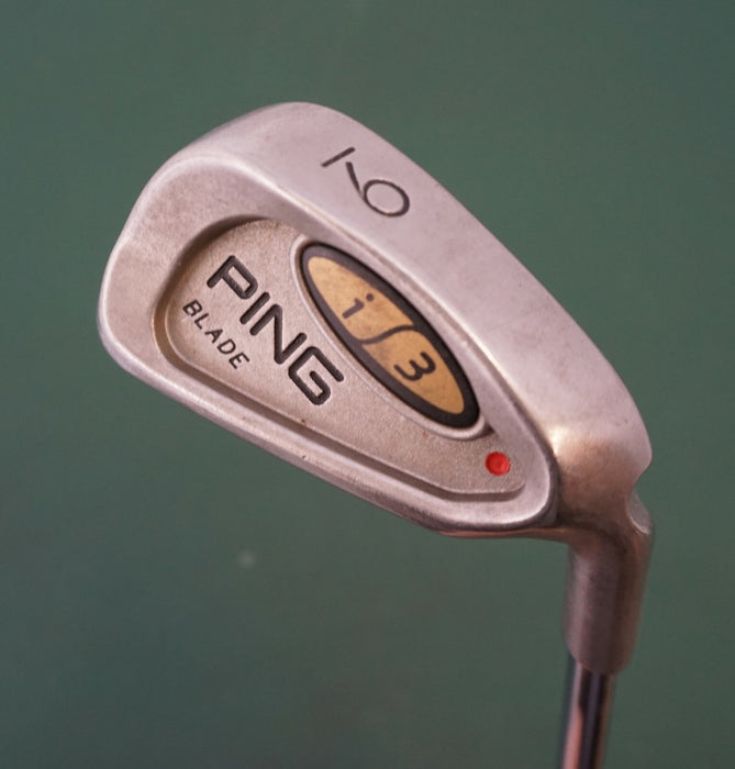 Ping i3 Blade Red Dot 9 Iron Regular Steel Shaft Ping Grip
