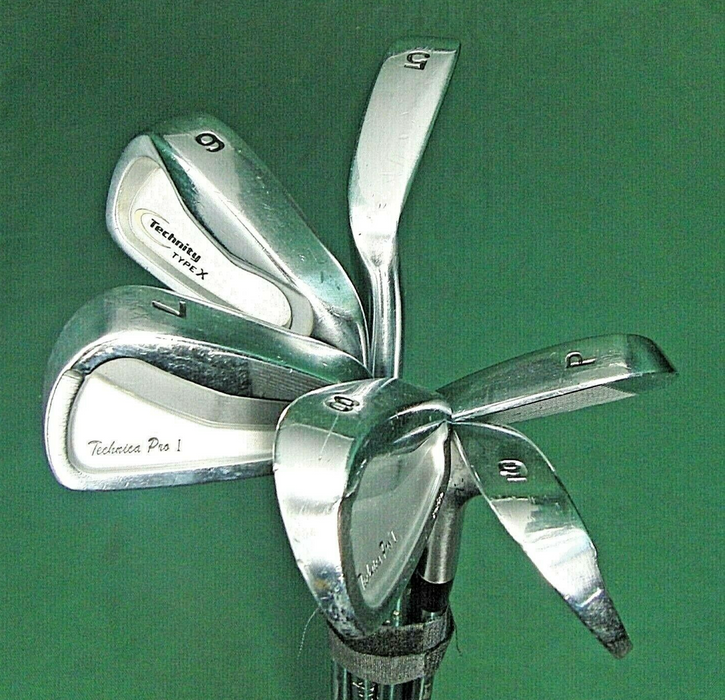 Combo Set Of 6 x Epon Technica Pro 1 & Technity X Forged Irons 5-PW Stiff Steel