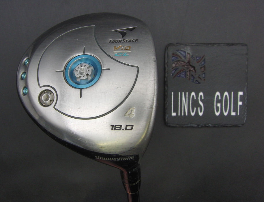 Ladies Bridgestone Tourstage ViQ CL 18° 4 Wood Ladies Graphite Shaft STM Grip
