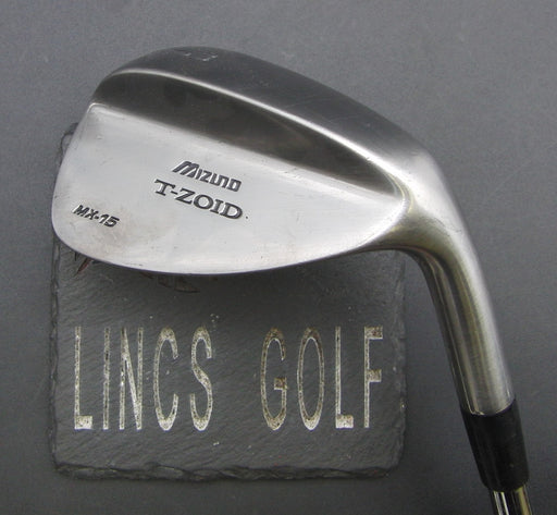 Mizuno T-Zoid MX-15 Gap Wedge Stiff Steel Shaft Mizuno Grip
