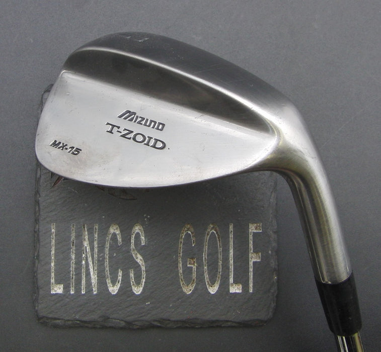 Mizuno T-Zoid MX-15 Gap Wedge Stiff Steel Shaft Mizuno Grip