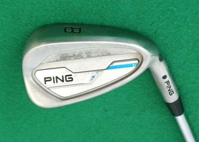 Ping i E1 Black Dot 8 Iron Stiff Steel Shaft Lamkin Grip