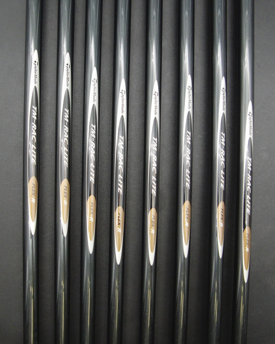 Set of 8x TaylorMade rac OS Irons 3-PW Regular Graphite Shafts
