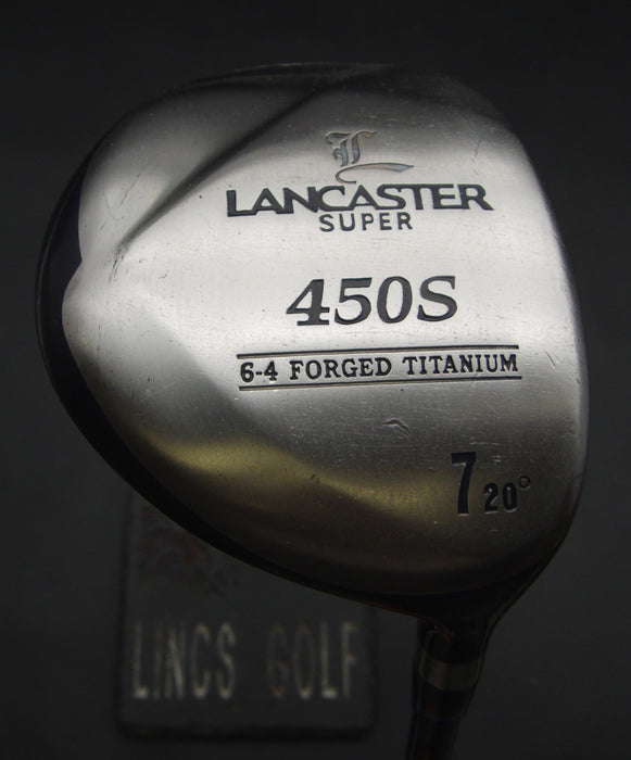 Lancaster Super 450S 20° 7 Wood Stiff Graphite Shaft Golf Pride Grip