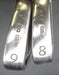 Set of 2 Monaco Midsize 8&9 Irons Regular Graphite Shafts Dynamo Grips