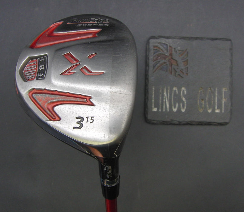 Ladies Tour Edge CB3 Tour 15° 3 Wood Ladies Graphite Shaft Bolux Grip