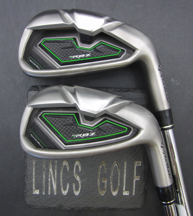 Set of 2 TaylorMade RBZ 6 Iron + 9 Iron Regular Steel Shafts