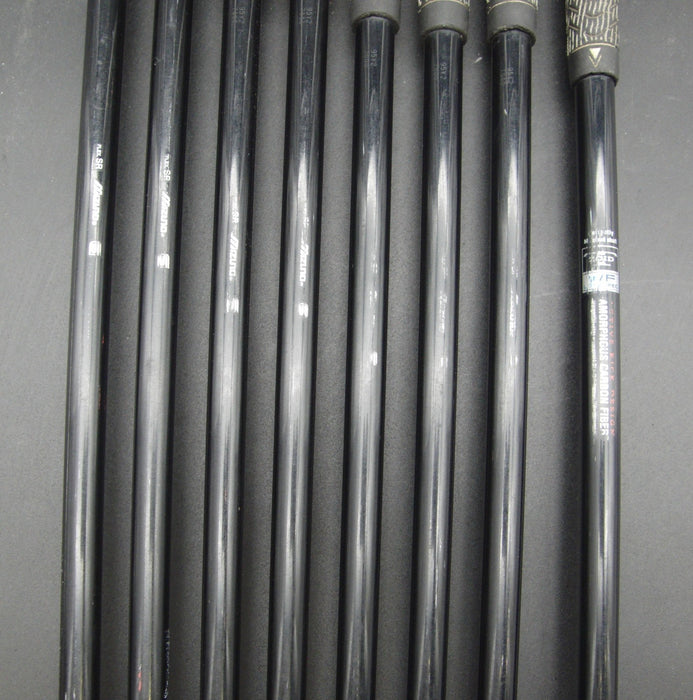 Set of 8x Mizuno T-Zoid COMP EZ Irons 3-PW Regular Graphite Shafts Mizuno Grips*