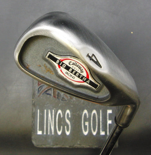 Callaway Big Bertha 4 Iron Uniflex Steel Shaft Callaway Grip