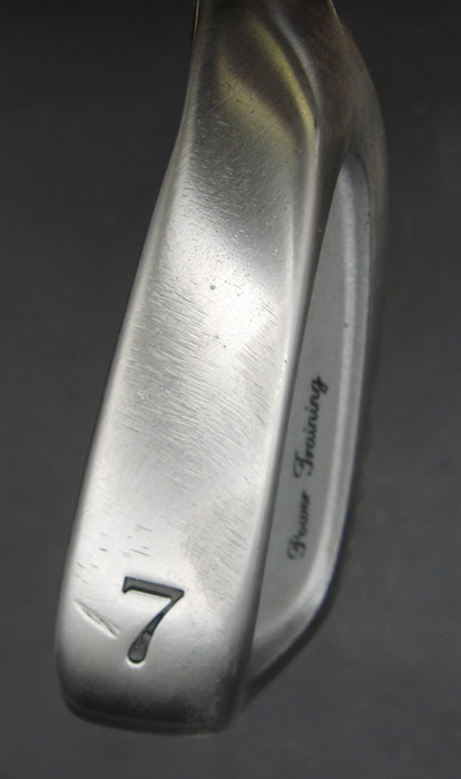 Power Training Swing Trainer 7 Iron Regular Steel Shaft Gear 5 Grip (Heavy)