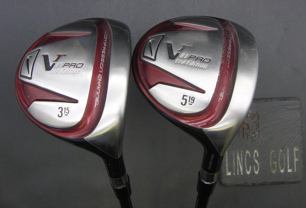 Set of 2 Nike VR II Pro Ltd Edition 15° 3 Wood + 19° 5 Wood