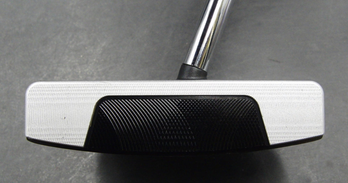 PRGR Silver Blade HV-04 Putter Steel Shaft 86.5cm Length Black Grip